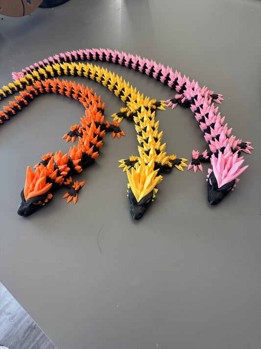Crystal dragon 24”