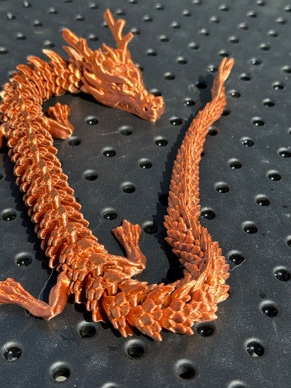 New bronze and copper dragons