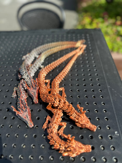 New bronze and copper dragons