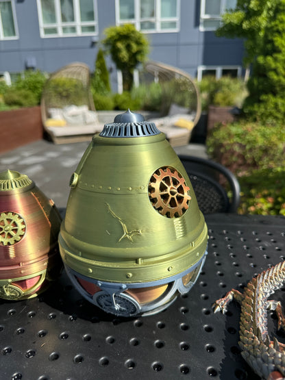 Steampunk egg X LARGE