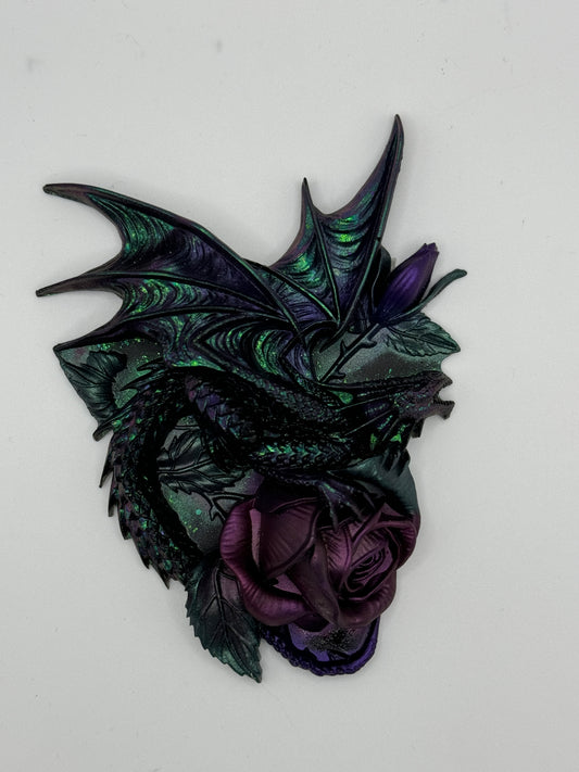 Dragon & Rose Wall Hanging