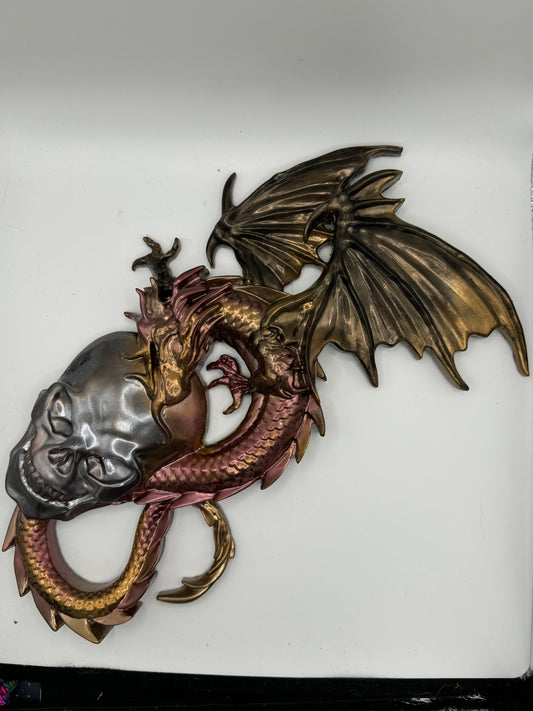 Flying Dragon & Skull